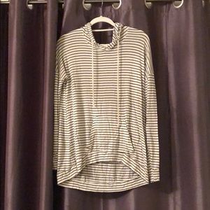Striped hoodie